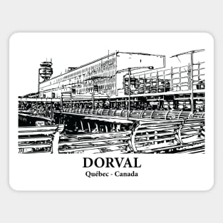 Dorval - Québec Magnet
